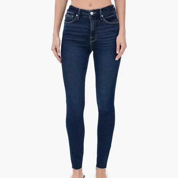 Good American Skinny Jeans. WORN ONCE! SZ 8 SZ 29 Length 28 - Picture 3 of 8